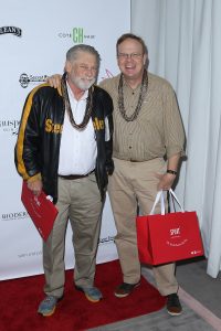 Peter Mackenzie and Graham Beckel at Golden Globes Gifting Suite presented by Secret Room Events held at SLS Hotel on January 06, 2017 in Beverly Hills, California, United States (Photo by JC Olivera)