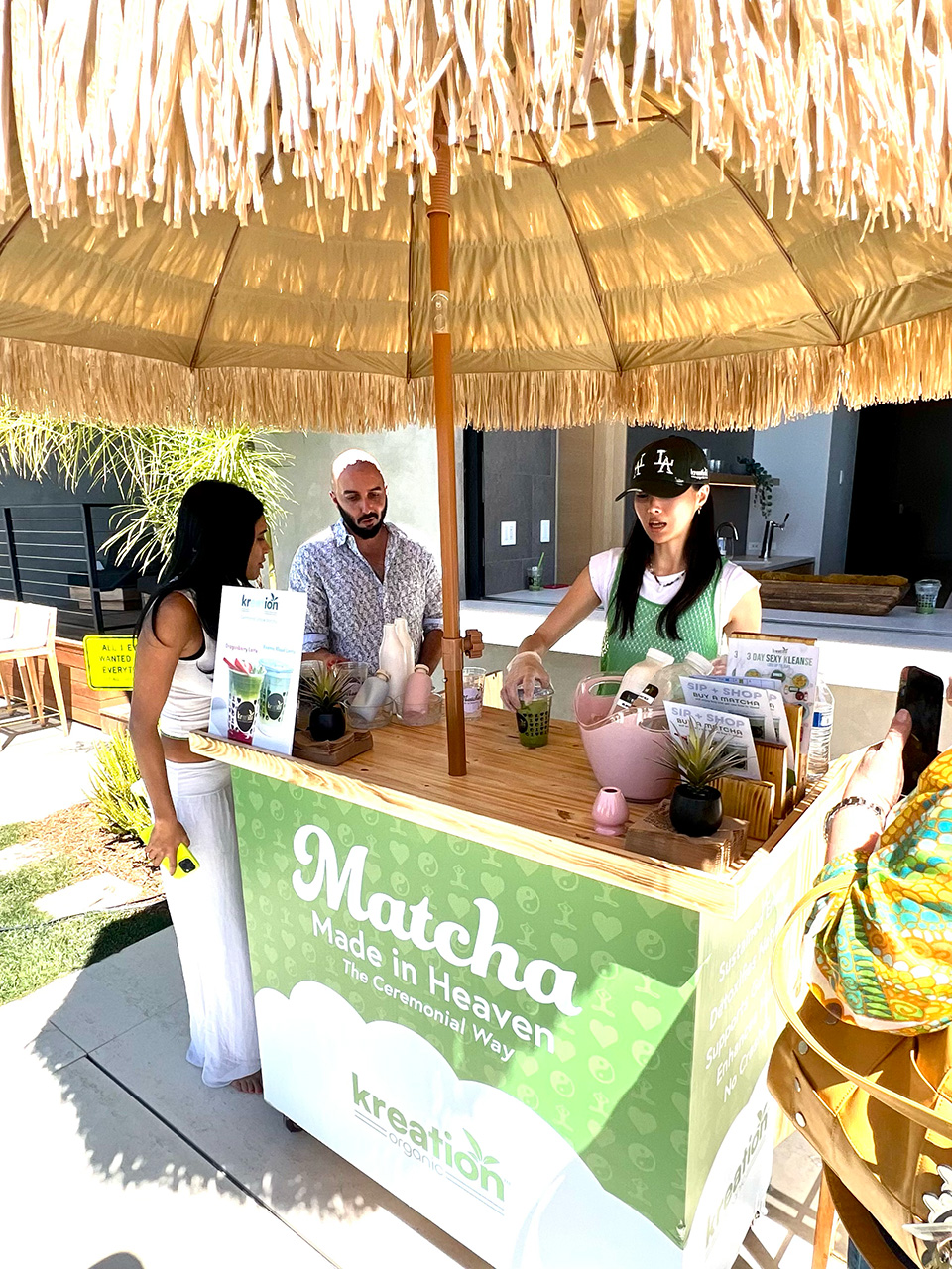 Kreation Matcha Bar Kreation Matcha Bar at Dripology Wellness Day