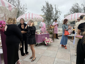 Bar Cart scene at Proper Hotel in Santa Monica