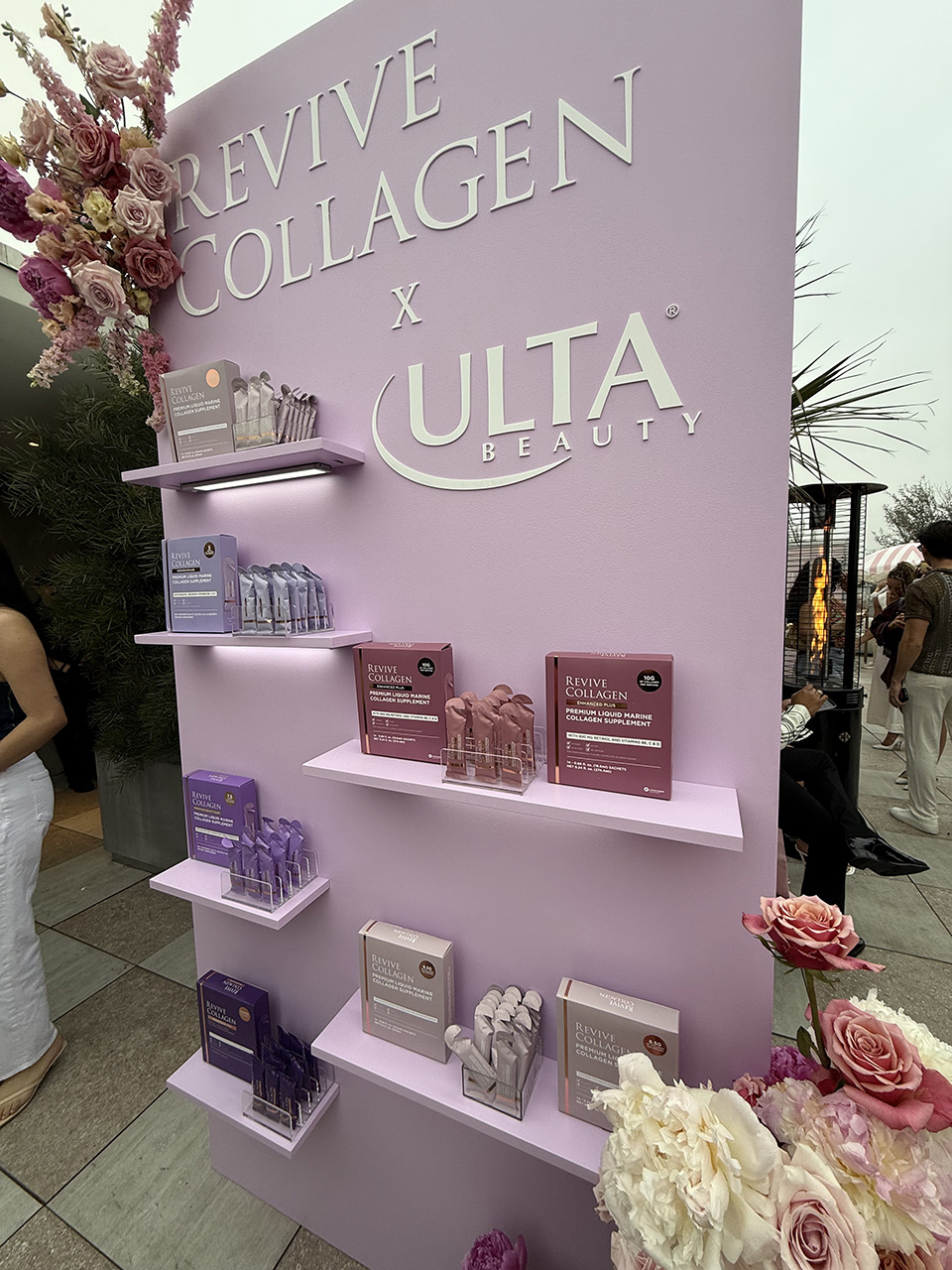 Revive Collagen x ULTA Beauty Product Display