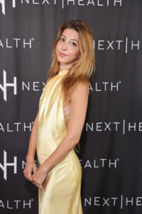 Actress Zina Wilde at the Next Health opening
