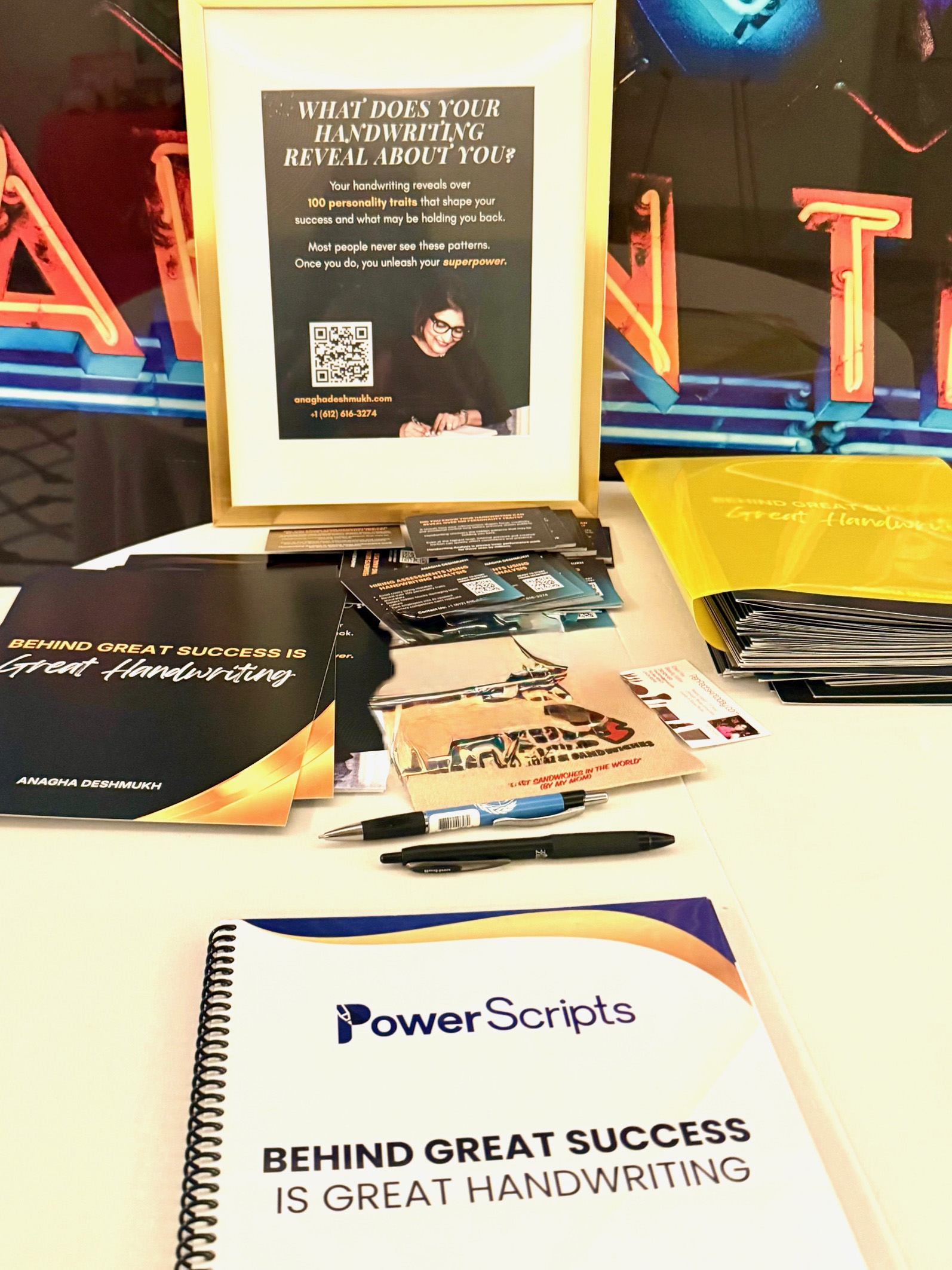 Handwriting analysis kit from Anagha Deshmukh