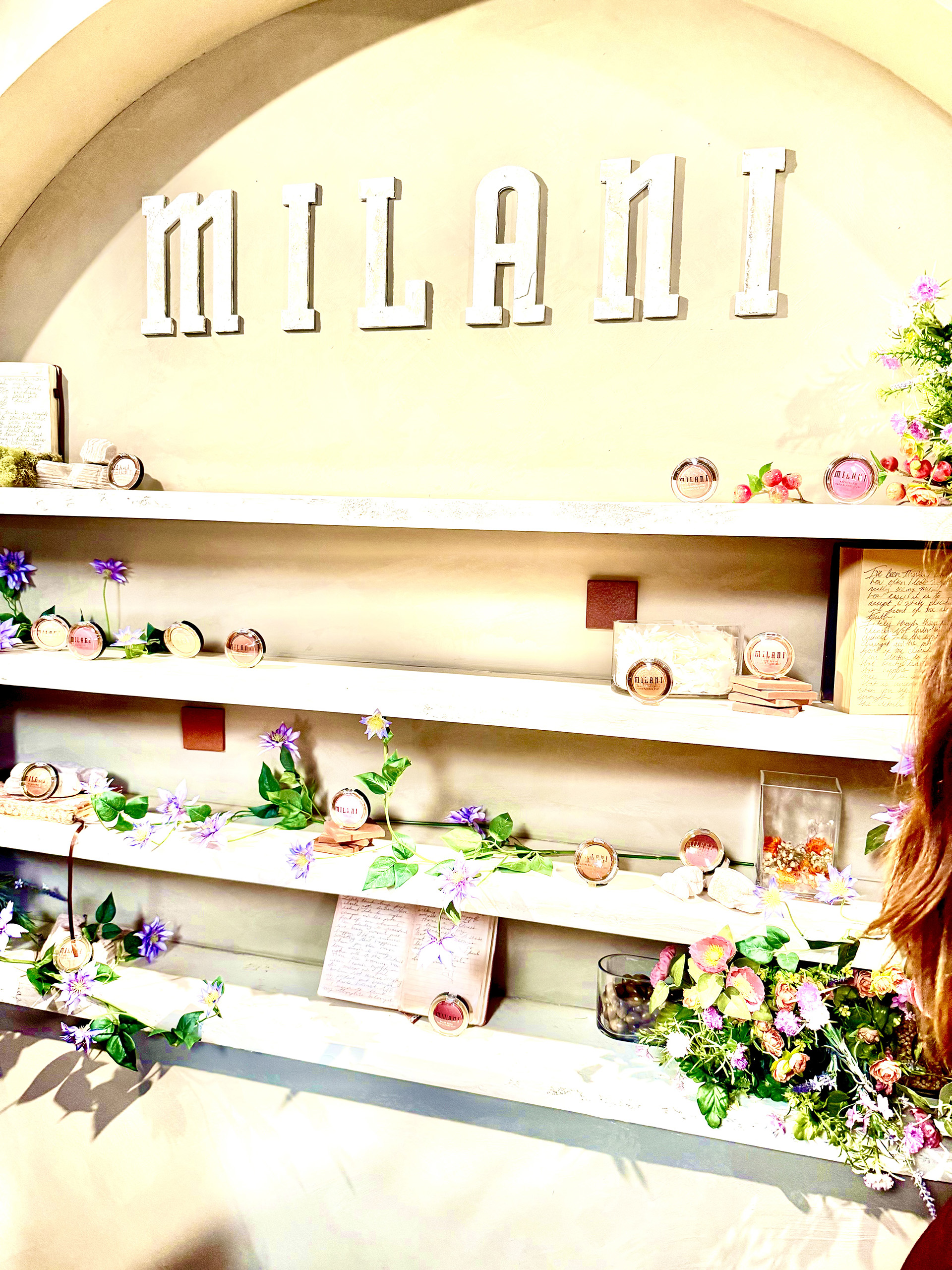 Product Display Milani Product Display Bar