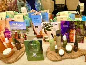 Group of products from Jurtique at the 2026 ISPA Conference