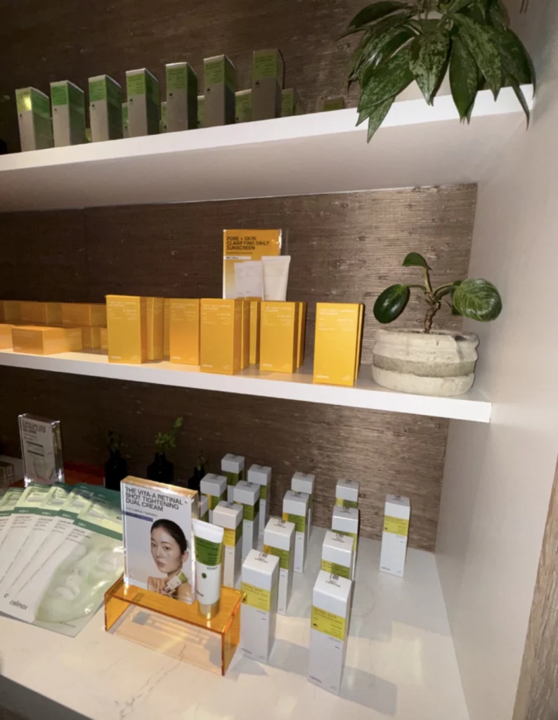 Display of Pore + Skin Clarifying Sunscreen from Celimax